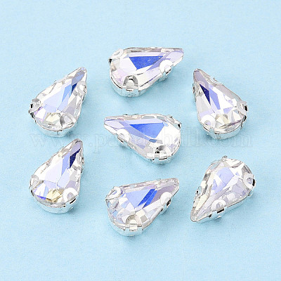 Пришить бусины монте из стразов KK-T071-03C-1