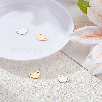 4 шт. 2 цвета 201 нержавеющая сталь штампованные пустые бирки подвески STAS-LP0004-58-1