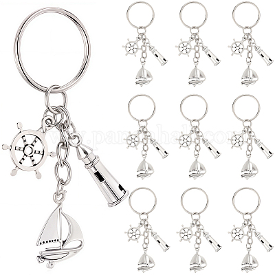 20шт брелок из сплава KEYC-SC00006-1