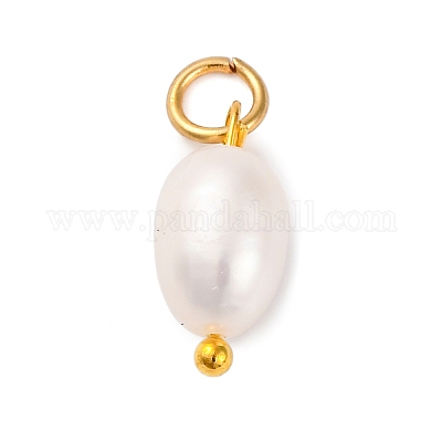 5 шт. подвески-картофелины из натурального культивированного пресноводного жемчуга PALLOY-JF02954-1