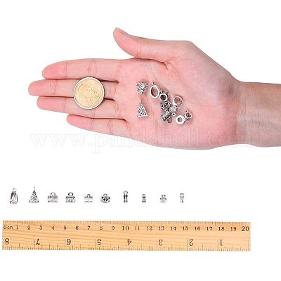 Поручни из сплава в тибетском стиле TIBE-PH0004-90-1