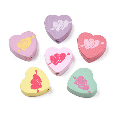 Бусины из клена&nbsp;WOOD-Q030-88-1