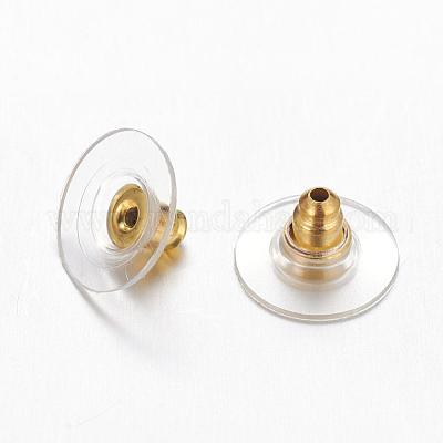 Wholesale Brass Bullet Clutch Earring Backs 
