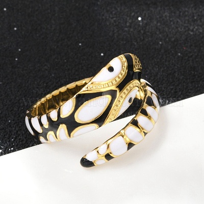 Регулируемые манжетные кольца из нержавеющей стали 304 RJEW-Q015-01G-F-1