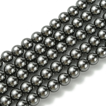Perles de verre écologiques X-HY-J002-10mm-HX088-1