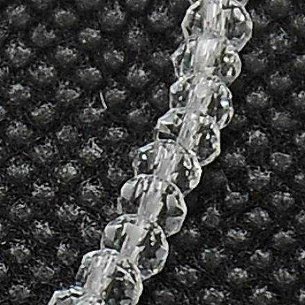 Glass Beads Strands GLAA-F003-B02-1