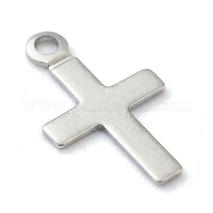 304 petite croix en acier inoxydable STAS-H149-02P-1