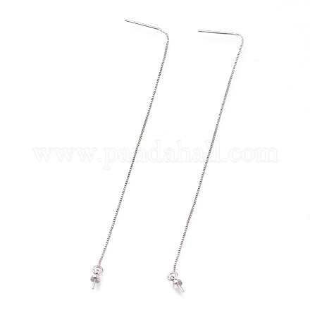 Accessoires de clous d'oreilles en laiton X-KK-O130-03P-1