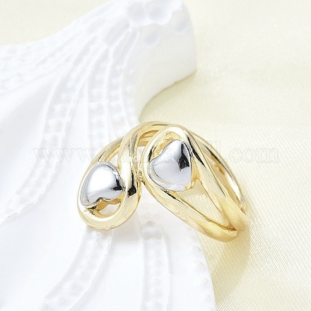 Латунные манжеты для женщин RJEW-G347-10GP-1