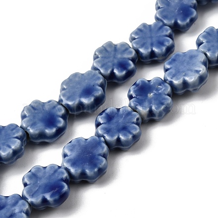 Фарфора ручной работы бисер нитей PORC-K010-05I-1