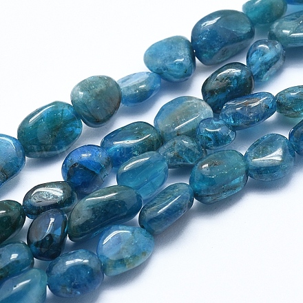 Natural Apatite Beads Strands X-G-E483-41A-1