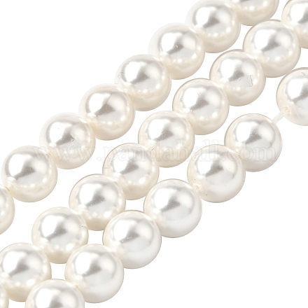 Радуги гальванические жемчуги из порошка раковины BSHE-L025-02-8mm-1