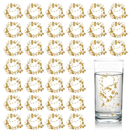 Пластиковые бусины с имитацией жемчуга KY-WH0041-04A-1