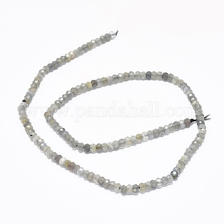 Chapelets de perles en labradorite naturelle  G-F632-22A-1
