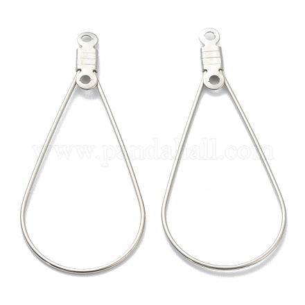 Фурнитура для сережек из нержавеющей стали 316 STAS-O149-02P-1