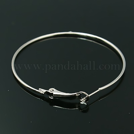 Iron Jewelry Hoop Earrings IFIN-C045-49x1-S-1