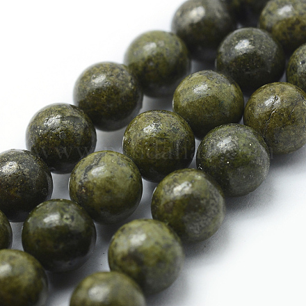 Natural Pyrite Beads Strands G-F544-01-1