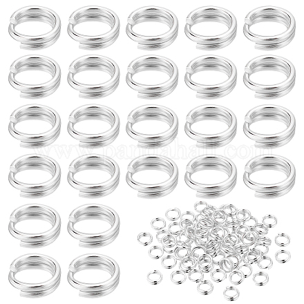 80 шт. 925 разъемных кольца из стерлингового серебра STER-PH0001-47-1