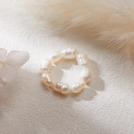 Натуральный пресноводный жемчуг со стеклянными бусинами WGD00E3-06-1