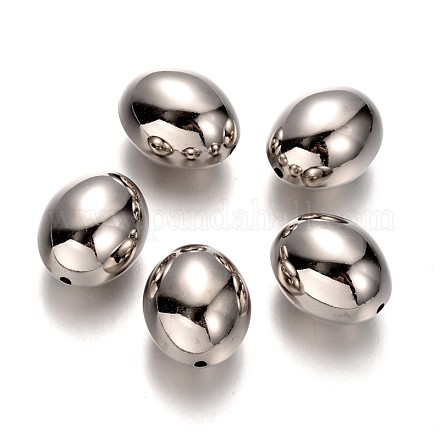 Perles ovales en plastique CCB CCB-D003-03-1