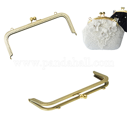 Iron Purse Frame Handle for Bag Sewing Craft Tailor Sewer FIND-PH0015-17AB-1