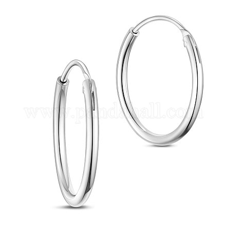 Серьги-кольца shegrace 925 из стерлингового серебра JE670A-01-1