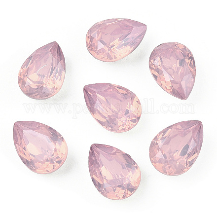 Pointed Back Resin Rhinestone Cabochons RESI-T014-10x14mm-A10-1