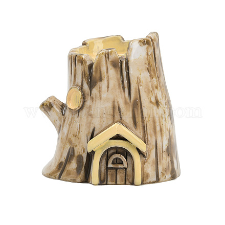Искусственный домик на дереве украшения из смолы DJEW-S002-02C-1