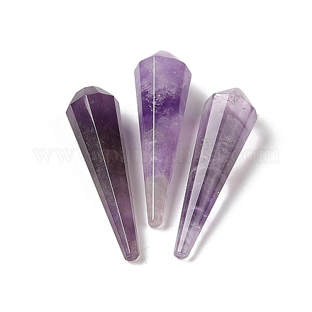 Natürlichen Amethyst Perlen&nbsp;G-L479-46-06-1