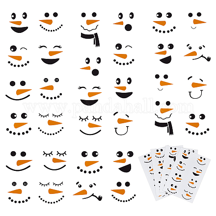 Декоративные наклейки с эффектом пвх&nbsp;DIY-WH0683-80C-1