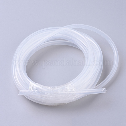 Полый прозрачный шнур из синтетического каучука RCOR-WH0001-02A-1