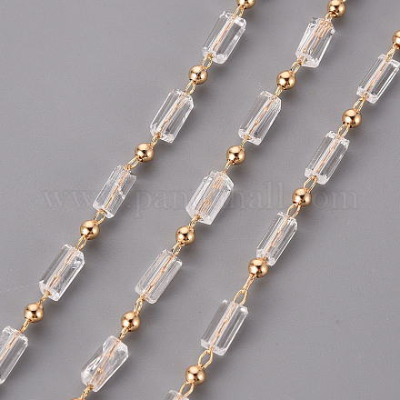 Handgemachte Perlenketten aus Acryl CHC-S012-002-B01-1