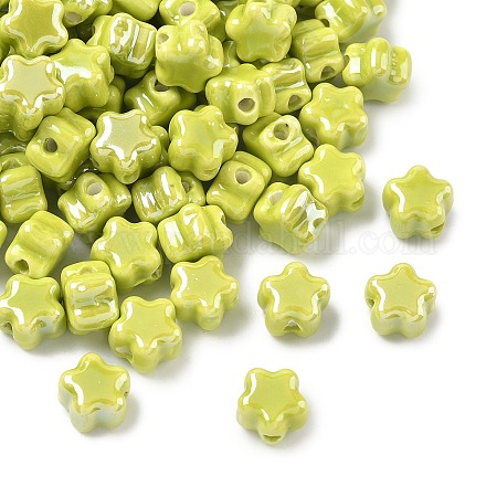 Фарфоровые бусины ручной работы&nbsp;LS-PORC-C009-04C-1