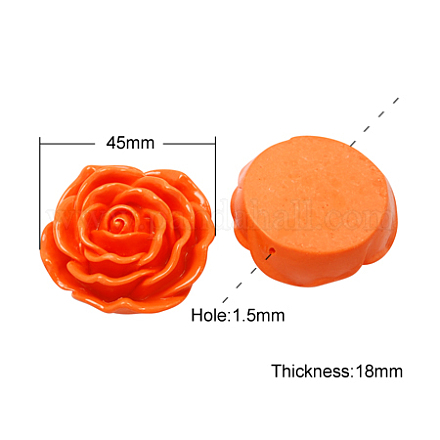 Blume Rose Harzperlen X-RESI-RB111-A72-1