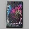 Printed Acrylic Pendants, Rectangle with Tarot Pattern, Tarot, 39.5~40x23~23.5x2~2.5mm, Hole: 1.8mm