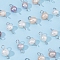 Natural Cultured Freshwater Pearl Connector Charms, with 304 Stainless Steel Loops, Nuggets, Stainless Steel Color, 14mm, Hole: 2.5mm, 30pcs/set