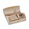 Arch Shaped Velvet Jewelry Set Storage Boxes, Travel Portable Jewelry Case, for Necklaces, Rings, Earrings and Pendants, Rosy Brown, 10.2x5.5x3.45cm
