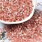 Glass Bugle Beads, Imitation Cat Eye, Cylinder, Salmon, 2x1.5mm, Hole: 1.2mm, about 2777pcs/10g