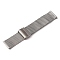 304 Stainless Steel Mesh Watch Bands, Quick Release Watch Bands, Replacement Watch Straps, Stainless Steel Color, 13~18.5x2.5x0.15~0.6cm