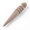 Beech Craft Slicker, Burnisher Leather Polished Rods, Edge Burnisher Slicker Tool, BurlyWood, 143x24mm