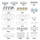 Наборы для самостоятельного изготовления сережек в геометрическом стиле DIY-SC0013-21S-2