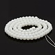 Chapelets de perles en verre rondes GLAA-A025-4mm-03-2