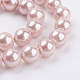 Chapelets de perles de coquille BSHE-G013-8mm-02-3