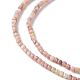 Natural Rhodonite Beads Strands G-F748-V01-4
