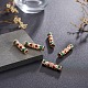 Chinese Style Alloy Enamel Beads X-ENAM-L015-02A-KCG-8