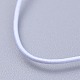 Verstellbare elastische Kordelarmbandherstellung AJEW-JB00008-01-3