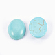 Synthetic Turquoise Cabochons G-H1554-14x10x5-2