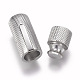 304 Stainless Steel Bayonet Clasps STAS-O114-039C-P-4