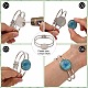 Accessoire de bricolage de bracelet en laiton BJEW-K156-01P-3