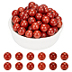 Arricraft natürliche rote Jaspis Perlen Stränge G-AR0003-72-1